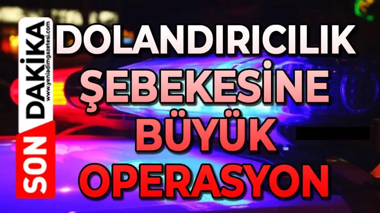 Yasa dışı bahis ve dolandırıcılık operasyonu: 77 gözaltı
