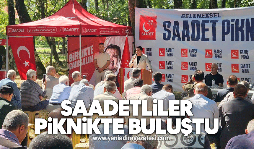Saadetliler piknikte buluştu