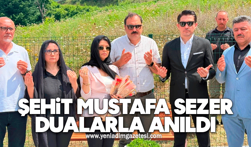 Şehit Mustafa Sezer dualarla anıldı