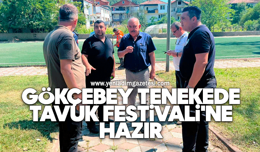 Gökçebey Tenekede Tavuk Festivali'ne hazır