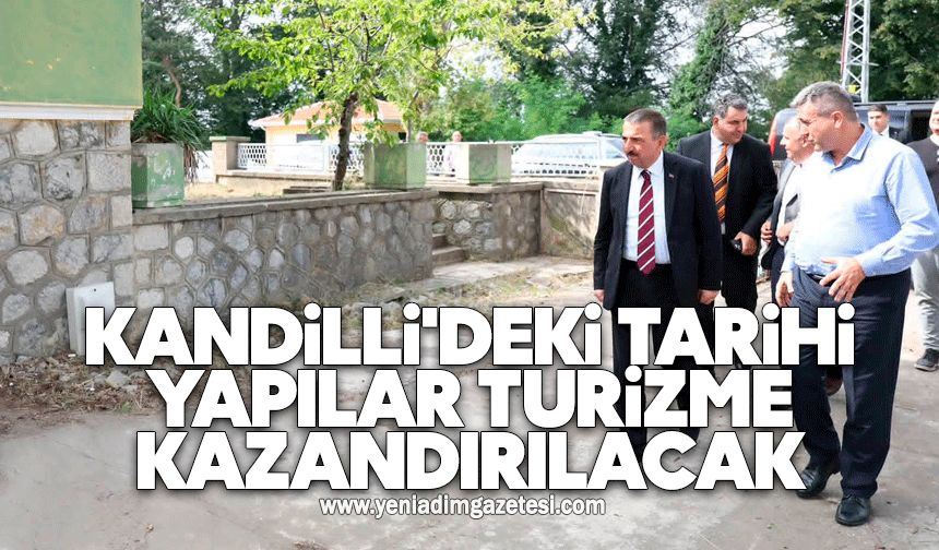 Kandilli'deki tarihi yapılar turizme kazandırılacak