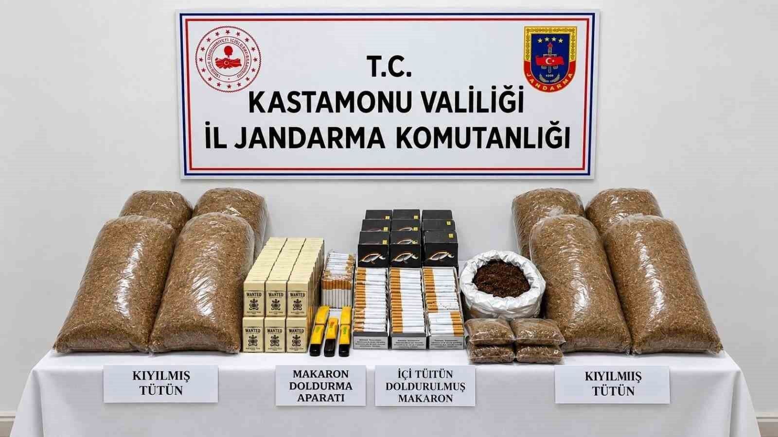 5 bin 480 adet doldurulmuş makaron ele geçirildi