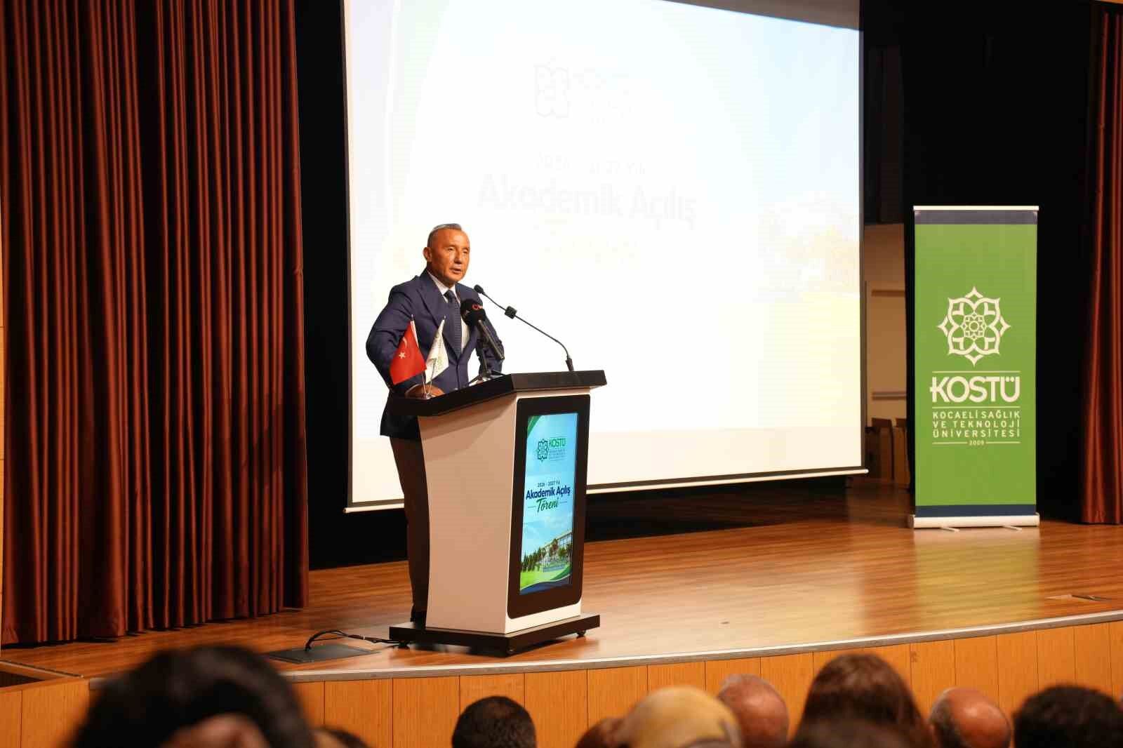 Akademik yıl açılışında 'Terörsüz Türkiye' mesajı