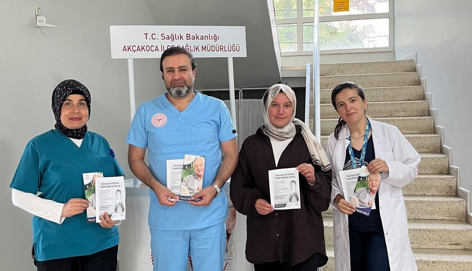 Akçakoca'da lenfoma ve prostat kanserine karşı farkındalık çalışması