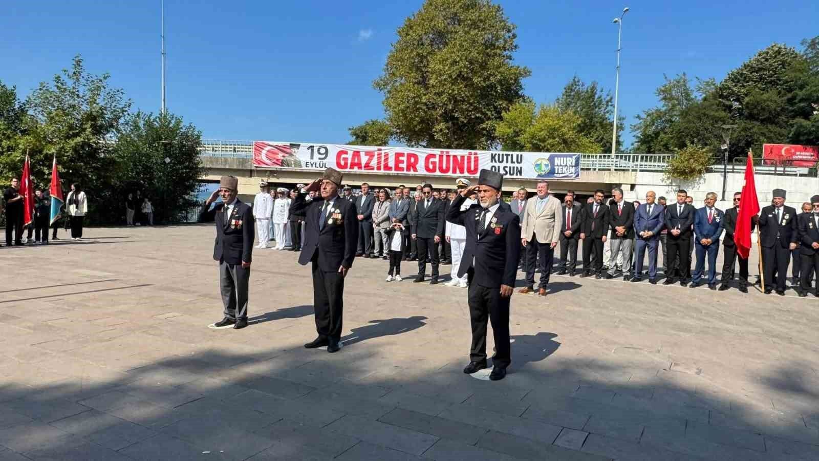 Alaplı'da 19 Eylül Gaziler günü törenle kutlandı