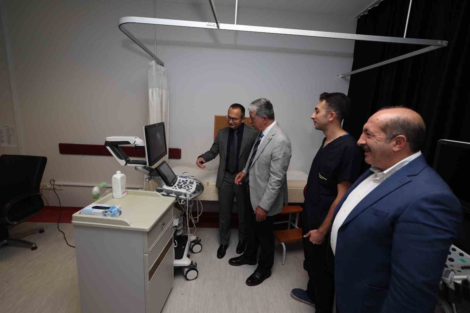 Dilovası Devlet Hastanesine kritik cihaz desteği