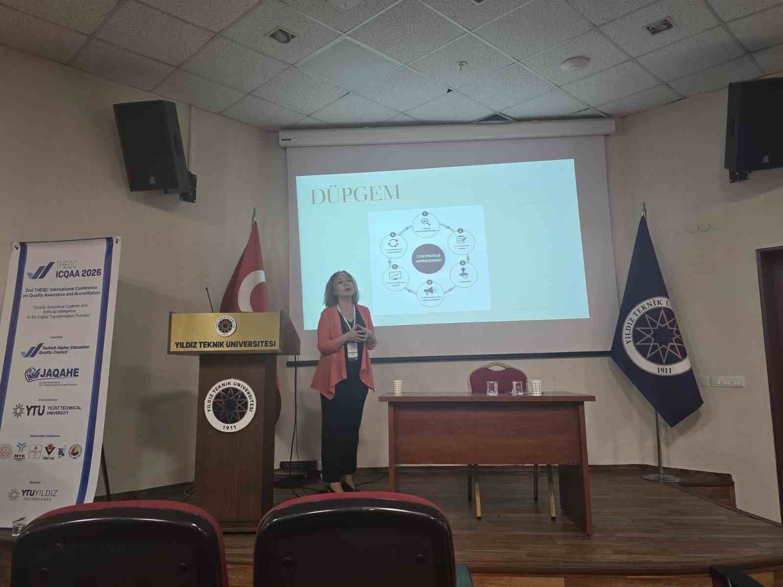 DÜPGEM modeli uluslararası konferansta tanıtıldı