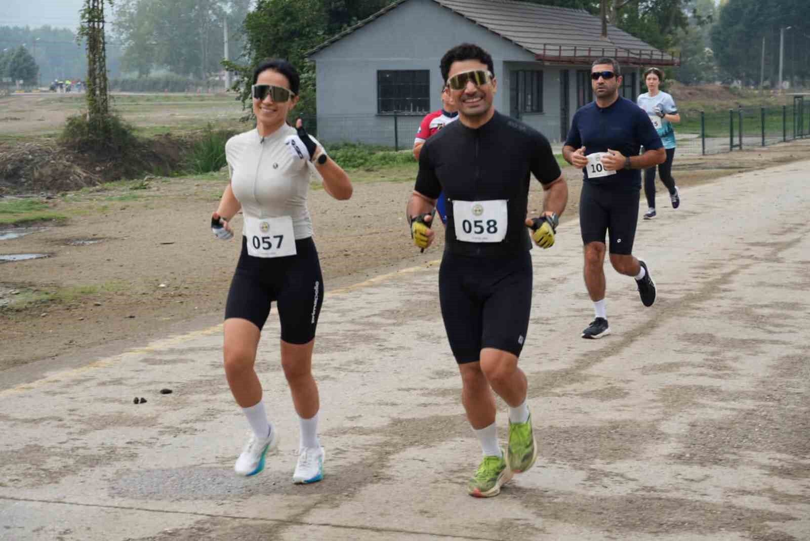 Düzce 2. Efteni Duatlonu gerçekleştirildi