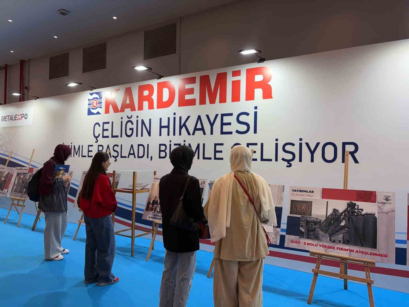 KARDEMİR, MetalExpo'da üretim gücü ve çeliğin hikayesini sergiledi
