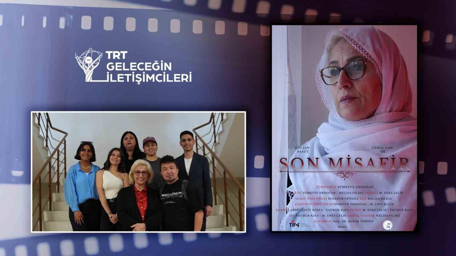KBÜ'lü gençlerin 'Son Misafir' filmi TRT tarışmasında finalist