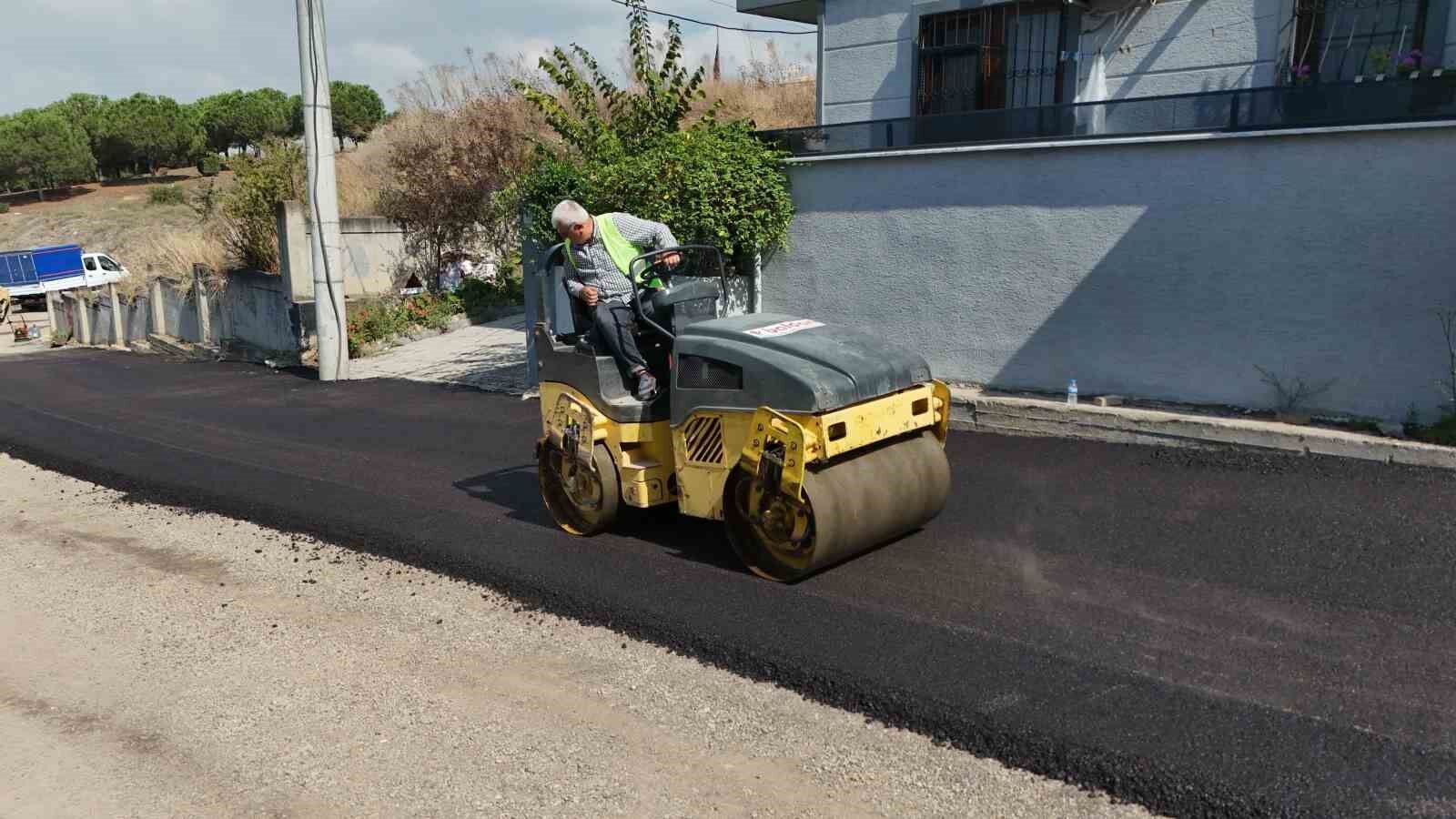 Kış öncesi asfalt çalışmaları hızlandı