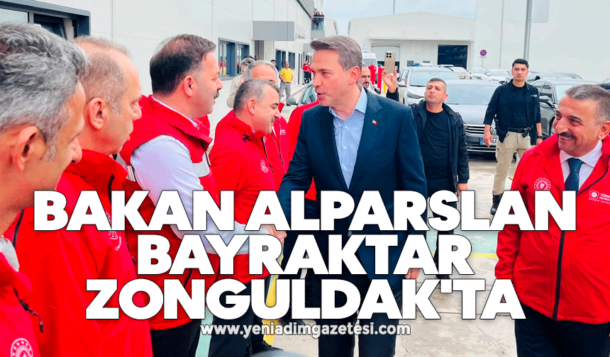 Bakan Alparslan Bayraktar Zonguldak'ta