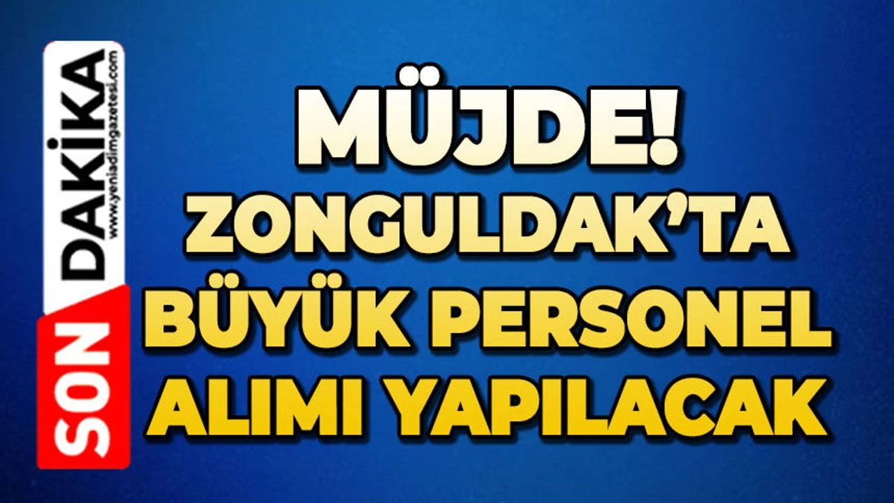 Zonguldak'ta çok sayıda işçi alımı yapılacak