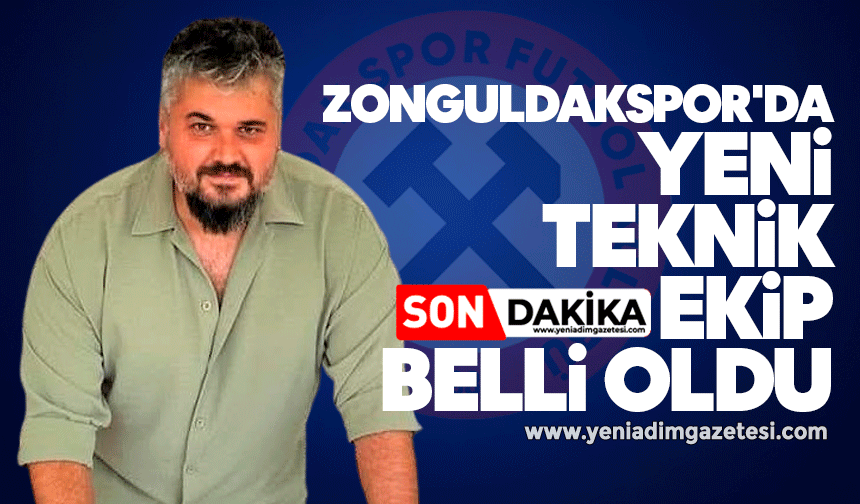 Zonguldakspor'da yeni teknik ekip belli oldu