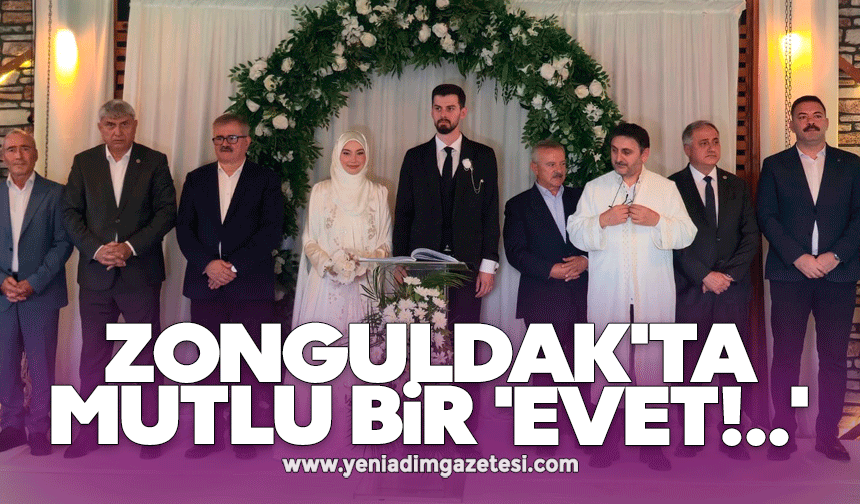 Zonguldak'ta mutlu bir 'evet'