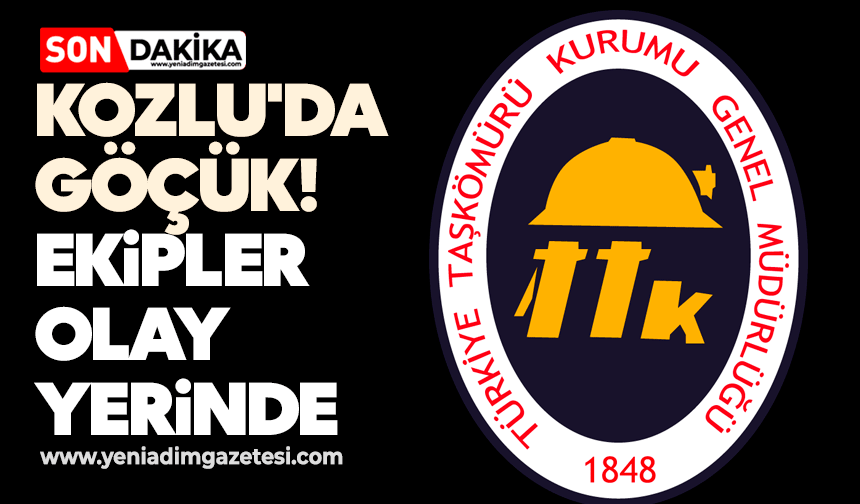 Kozlu'da göçük! Ekipler olay yerinde