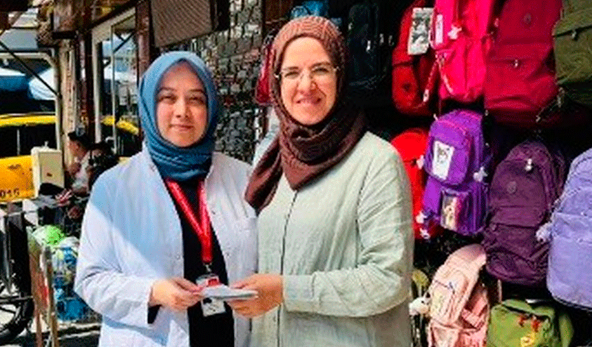 Gölyaka'da aşı farkındalığı için bilgilendirme standı kuruldu