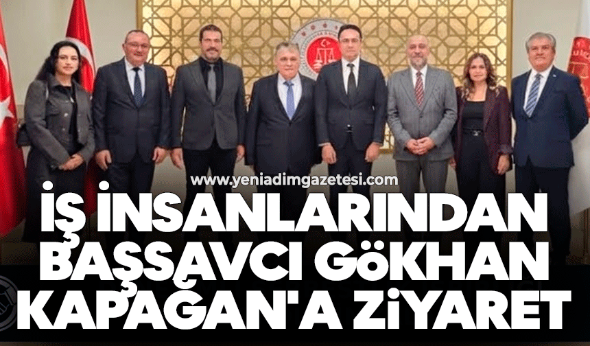 İş İnsanlarından Başsavcı Gökhan Kapağan'a ziyaret