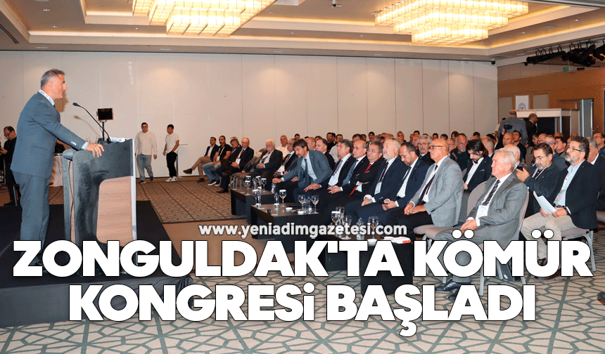 Zonguldak'ta Kömür Kongresi başladı