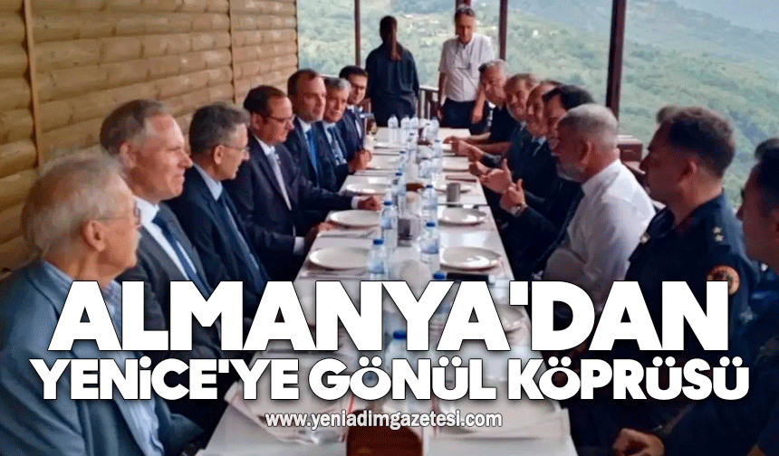 Almanya'dan Yenice'ye gönül köprüsü
