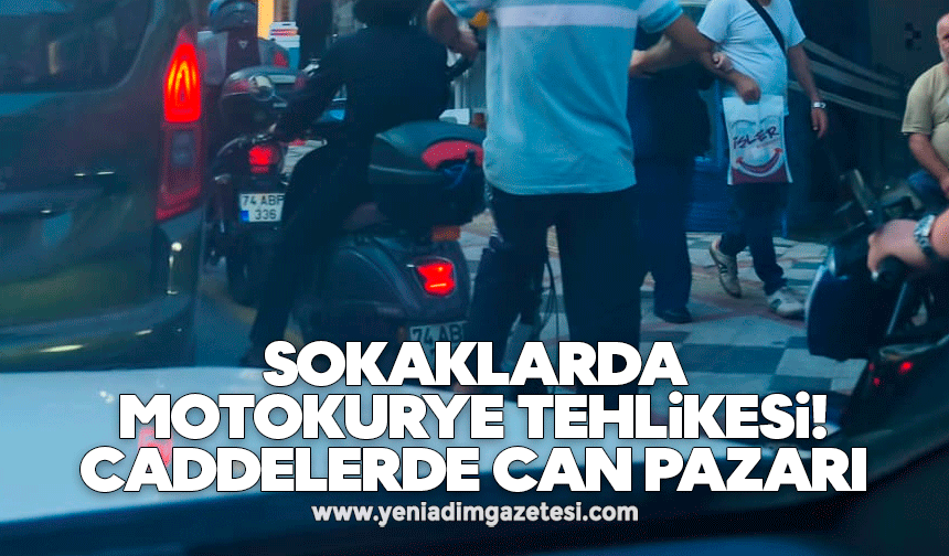 Sokaklarda motokurye tehlikesi: Caddelerde can pazarı