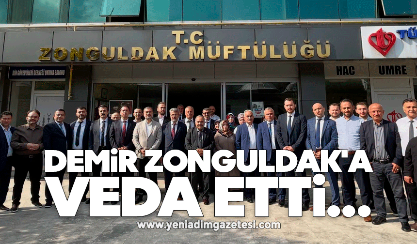 Demir Zonguldak'a veda etti