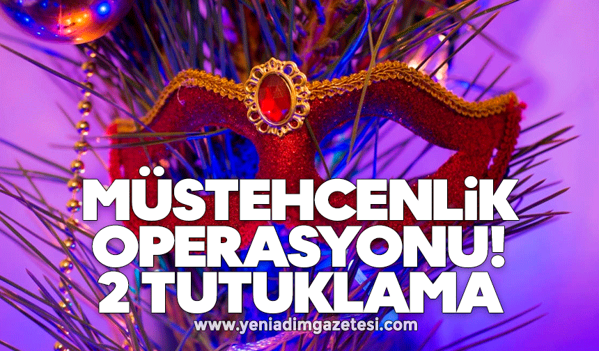 Müstehcenlik operasyonu: 2 tutuklama