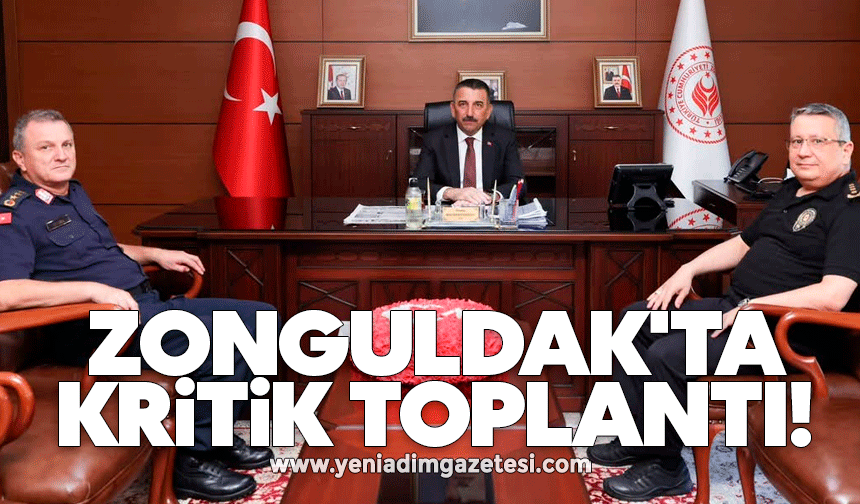 Zonguldak'ta Asayiş ve Güvenlik Toplantısı yapıldı