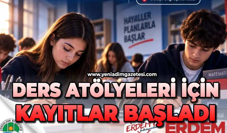 Ders Atölyeleri için kayıtlar başladı