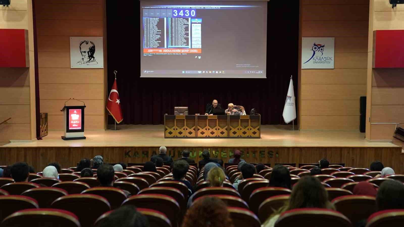 KBÜ'de İŞKUR Gençlik Programı'na katılacak öğrenciler belirlendi