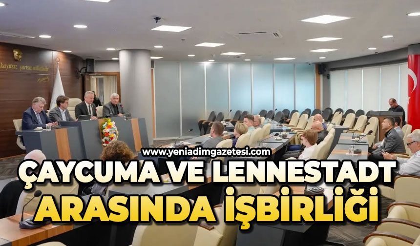 Çaycuma ve Lennestadt arasında işbirliği