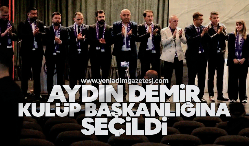 Aydın Demir kulüp başkanlığına seçildi