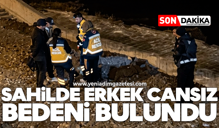 Sahilde erkek cansız bedeni bulundu