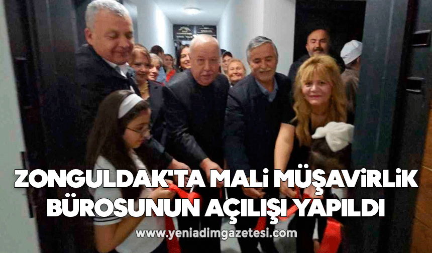 Zonguldak'ta mali müşavirlik bürosunun açılışı yapıldı