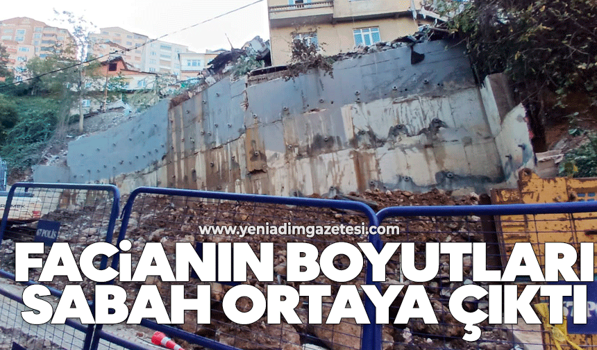 Facianın boyutları sabah ortaya çıktı