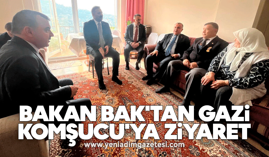 Bakan Bak'tan Gazi Komşucu'ya ziyaret