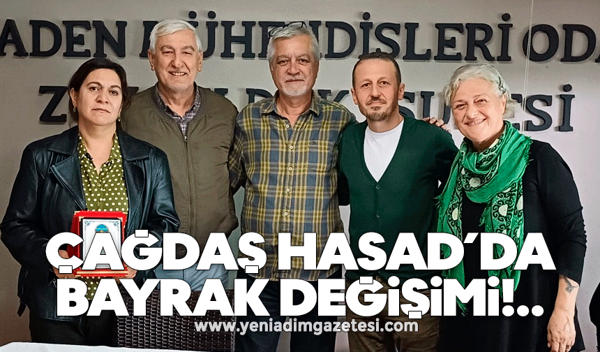 ÇAĞDAŞ HASAD’da bayrak değişimi: Yeni başkan Bahri Tetik oldu