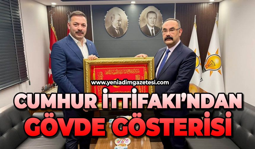 Cumhur İttifakı'ndan gövde gösterisi