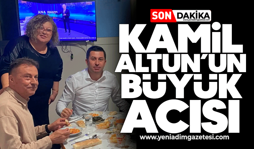 Belediye başkanının büyük acısı