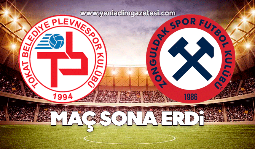 Tokat'ta son düdük çaldı! İşte skor