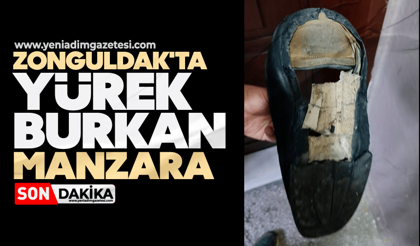 Zonguldak'ta yürek burkan manzara