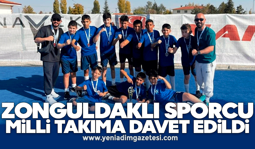 Zonguldaklı sporcu milli takıma davet edildi