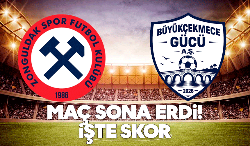 Zonguldakspor Büyükçekmece: Maç sona erdi! İşte skor