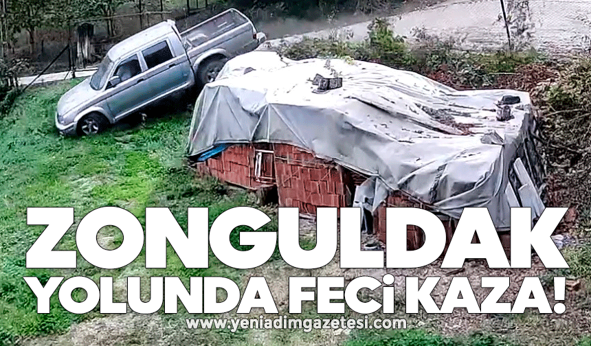 Zonguldak yolunda feci kaza! Kadınlar ölümden döndü