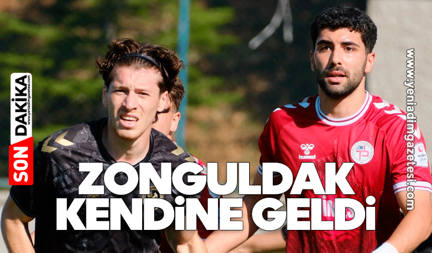 Zonguldak kendine geldi