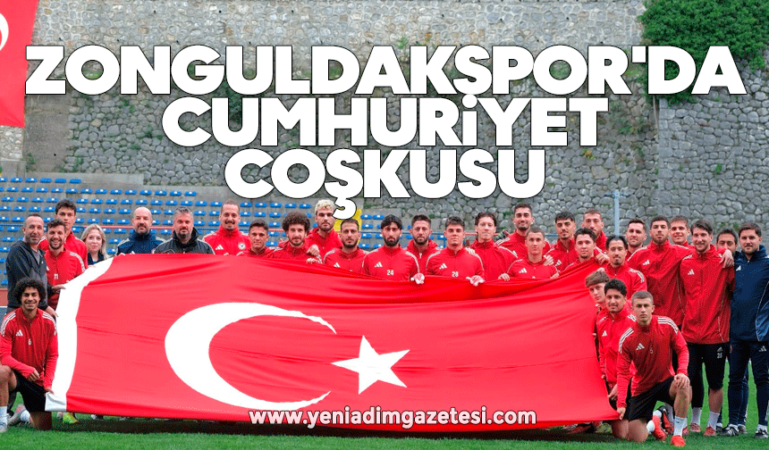 Zonguldakspor'da Cumhuriyet coşkusu